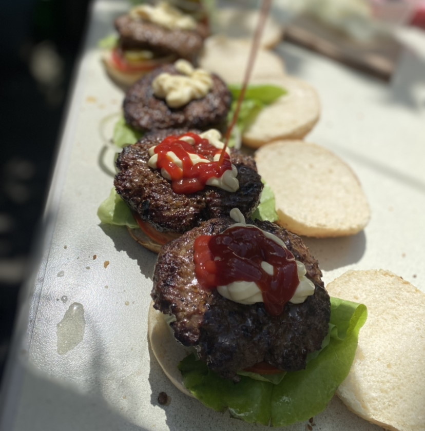 barbecue hamburger